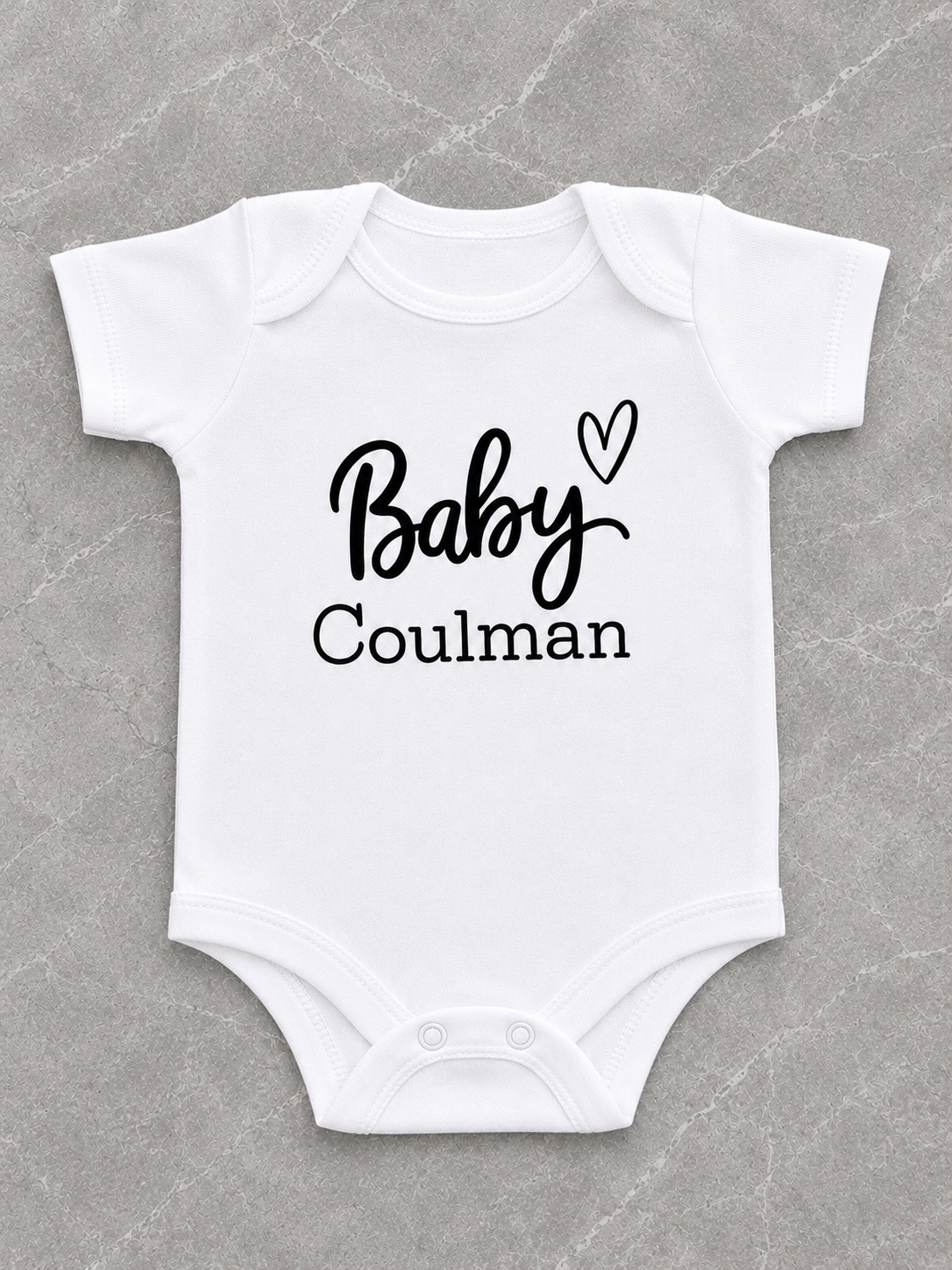 Personalised Baby Clothing
