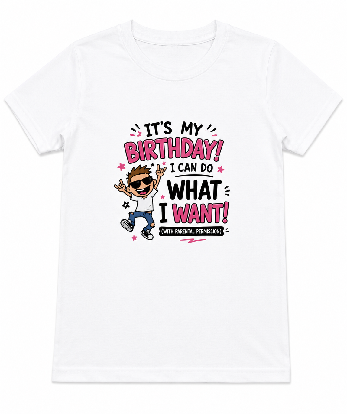 Personalised Birthday T-Shirt