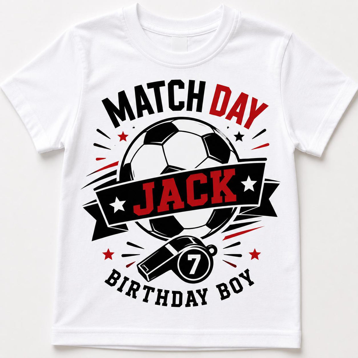 Personalised Football Birthday Baby Bodysuit | Custom Name & Age
